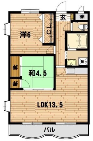 コンフォート榮の物件間取画像